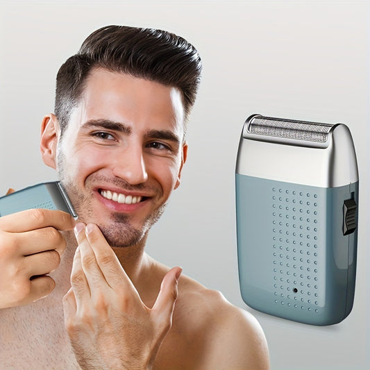 Electric Shaver Compact Portable USB Beard Scraper