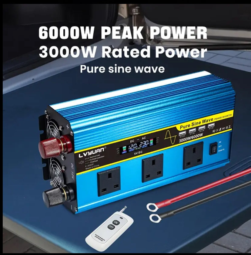 LVYUAN Pure Sine Wave Power Inverter