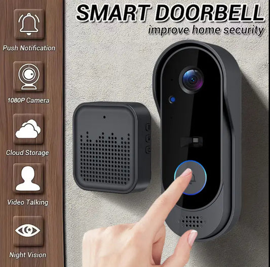 1080p Wireless Wi-Fi Video Doorbell Camera