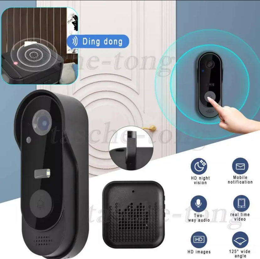 1080p Wireless Wi-Fi Video Doorbell Camera