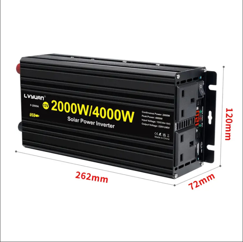 VYUAN 2000W/4000W Power Inverter