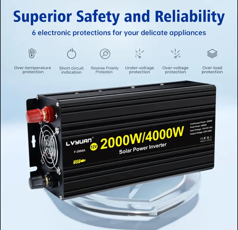 VYUAN 2000W/4000W Power Inverter