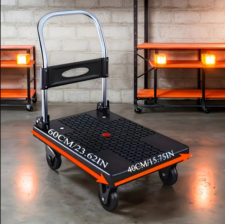 Foldable Hand Trolley Cart (Heavy Duty | 63cm x 40cm)