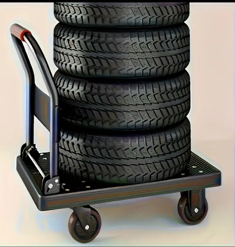 Foldable Hand Trolley Cart (Heavy Duty | 63cm x 40cm)