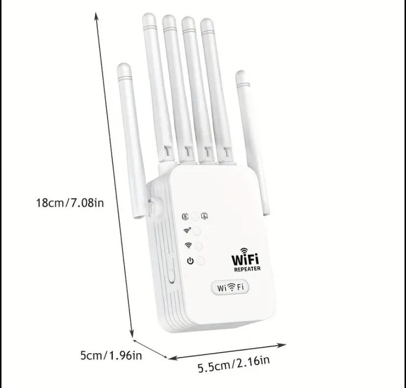 WiFi Signal Booster with Ethernet Port