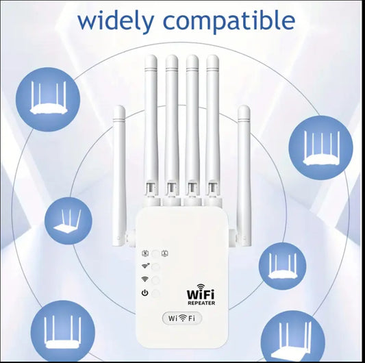 WiFi Signal Booster with Ethernet Port