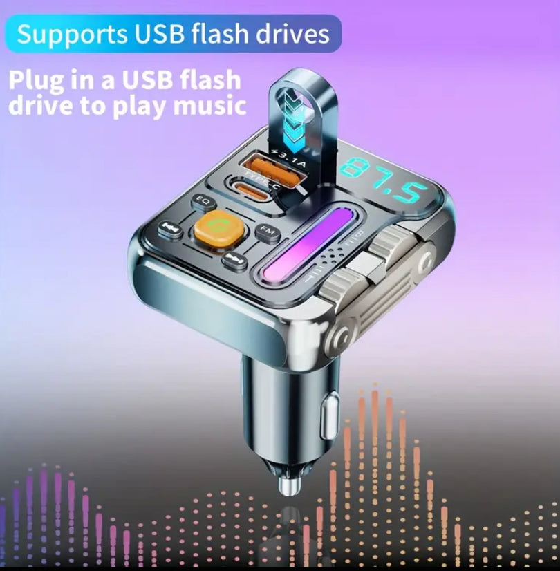 Wireless Car Charger FM