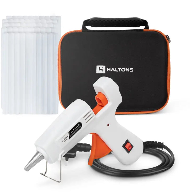 Hot Glue Gun & 50 Melt Glue Sticks