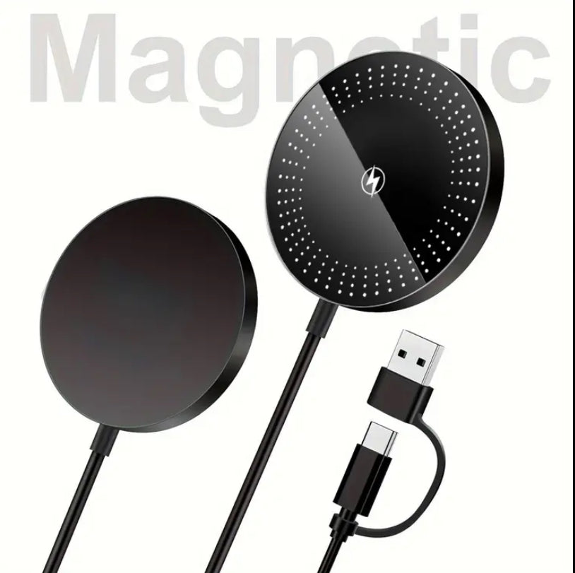 Magnetic Wireless Phone Holder with Fast Charging