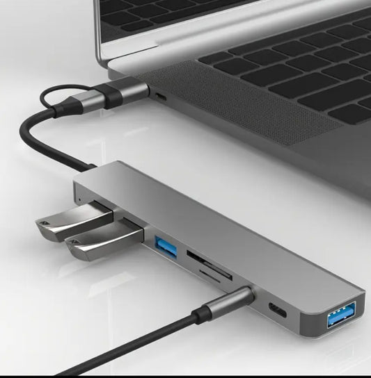 8in 2 USB Type C USB