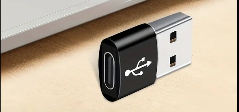 (2 pack)USB to USB C Adapter