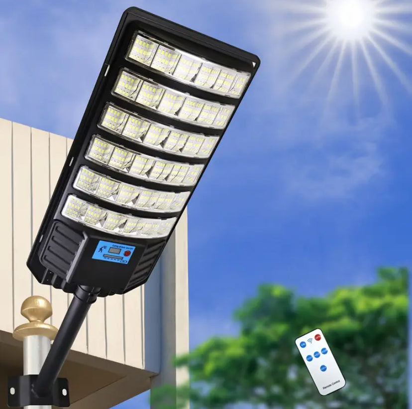 solar-powered LED street light