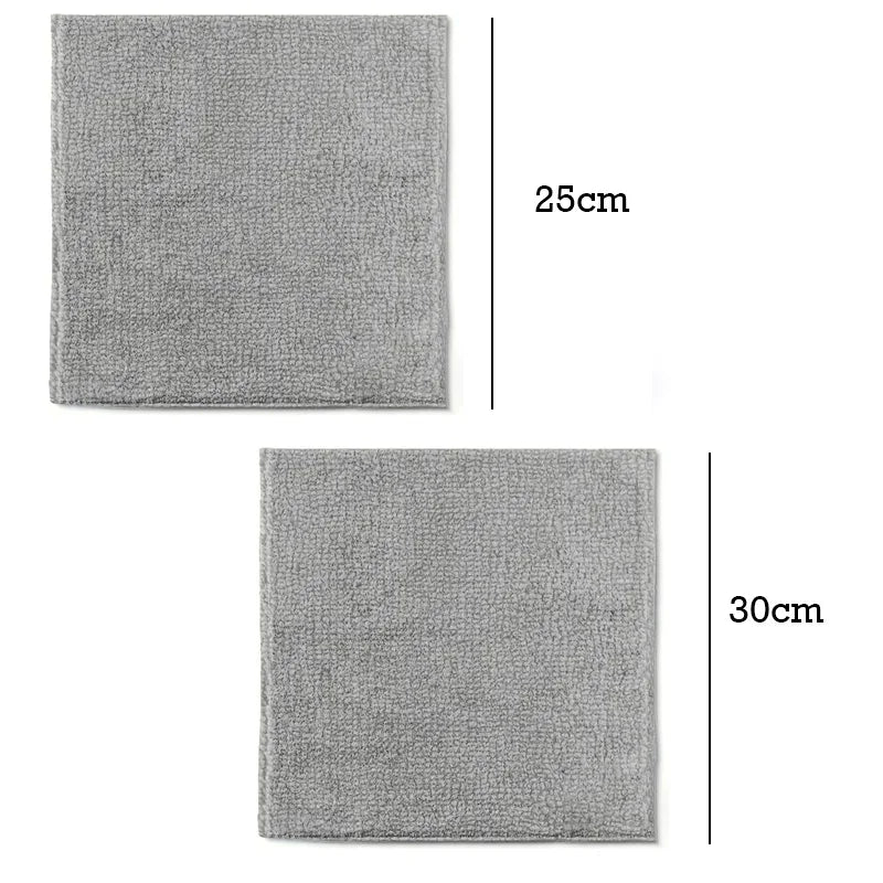 2/6/12/20PCS Microfiber Cleaning Cloth Absorbent Towel for Wash Car Housework Clean Kitchen Cleaning Rags Household Clean Tools